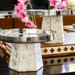 Najma stainless serving stand