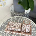 Zahra Rectangular burner set