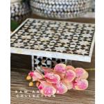 Raw Luxe Square Cake Stand
