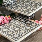 Raw Luxe Square Cake Stand