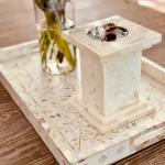 Classic Candle/Burner Stand- White