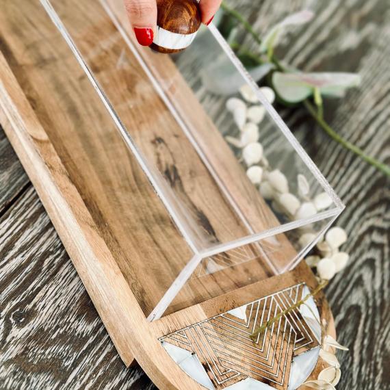 Serving Tray With Cover